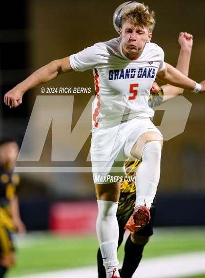 Thumbnail 2 in Grand Oaks vs Eisenhower (UIL 6A D1 Bi-District playoffs) photogallery.