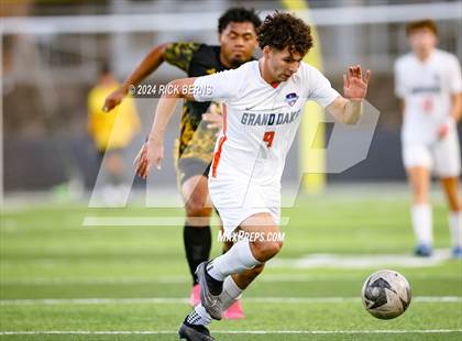 Thumbnail 2 in Grand Oaks vs Eisenhower (UIL 6A D1 Bi-District playoffs) photogallery.