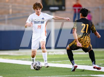 Thumbnail 3 in Grand Oaks vs Eisenhower (UIL 6A D1 Bi-District playoffs) photogallery.
