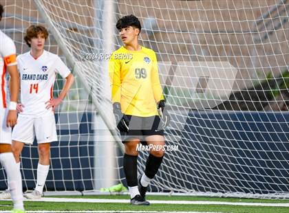 Thumbnail 3 in Grand Oaks vs Eisenhower (UIL 6A D1 Bi-District playoffs) photogallery.