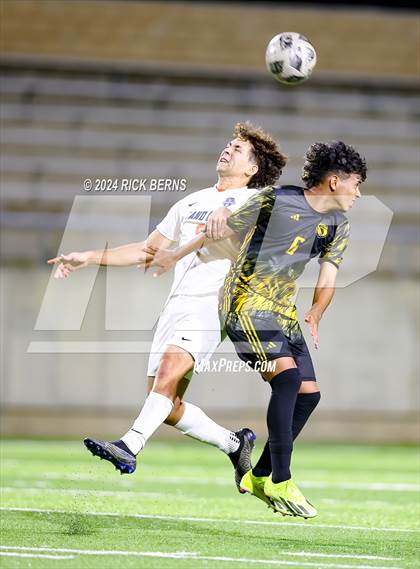 Thumbnail 2 in Grand Oaks vs Eisenhower (UIL 6A D1 Bi-District playoffs) photogallery.