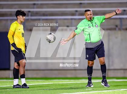 Thumbnail 2 in Grand Oaks vs Eisenhower (UIL 6A D1 Bi-District playoffs) photogallery.
