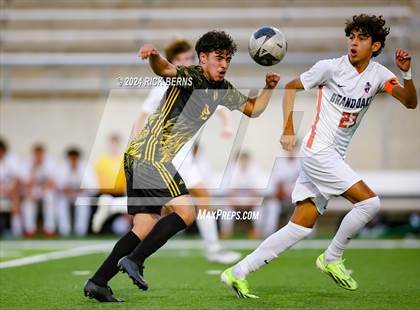 Thumbnail 2 in Grand Oaks vs Eisenhower (UIL 6A D1 Bi-District playoffs) photogallery.