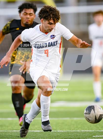 Thumbnail 3 in Grand Oaks vs Eisenhower (UIL 6A D1 Bi-District playoffs) photogallery.