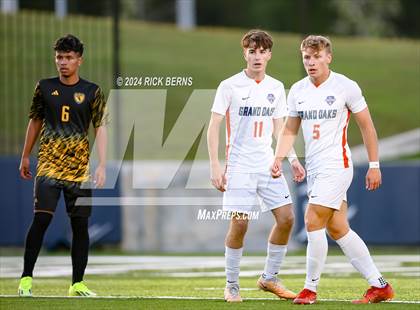 Thumbnail 1 in Grand Oaks vs Eisenhower (UIL 6A D1 Bi-District playoffs) photogallery.