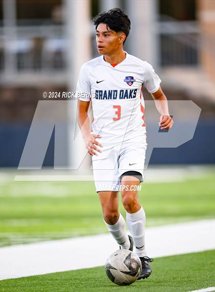Thumbnail 2 in Grand Oaks vs Eisenhower (UIL 6A D1 Bi-District playoffs) photogallery.