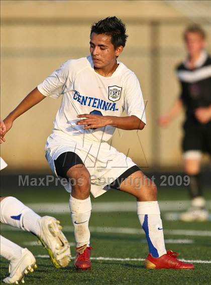 Thumbnail 2 in East Coweta vs Centennial (5A Semifinal) photogallery.