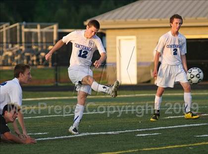 Thumbnail 1 in East Coweta vs Centennial (5A Semifinal) photogallery.