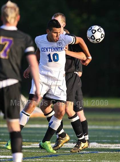 Thumbnail 1 in East Coweta vs Centennial (5A Semifinal) photogallery.