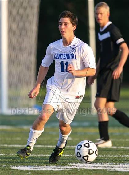 Thumbnail 1 in East Coweta vs Centennial (5A Semifinal) photogallery.
