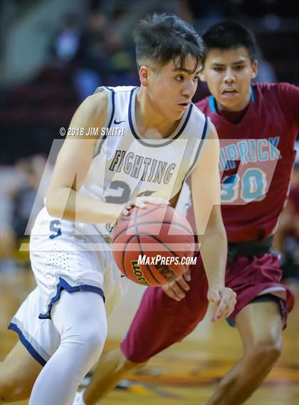 Thumbnail 1 in Shiprock @ Silver (NMAA 4A Quarterfinal) photogallery.