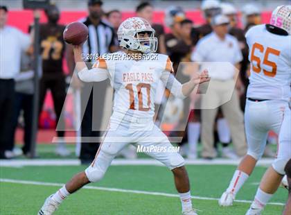 Thumbnail 1 in Eagle Pass vs. Hanna (UIL 6A Area Playoffs) photogallery.