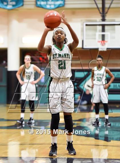 Thumbnail 2 in Riverdale Baptist vs. St. Mary's (Nike Tournament of Champions) photogallery.