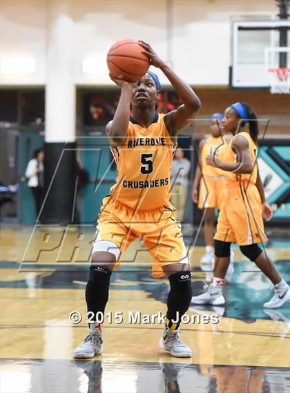 Thumbnail 3 in Riverdale Baptist vs. St. Mary's (Nike Tournament of Champions) photogallery.