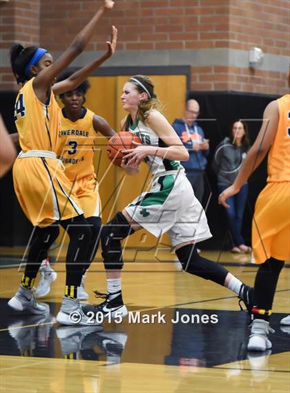 Thumbnail 1 in Riverdale Baptist vs. St. Mary's (Nike Tournament of Champions) photogallery.