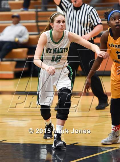 Thumbnail 1 in Riverdale Baptist vs. St. Mary's (Nike Tournament of Champions) photogallery.