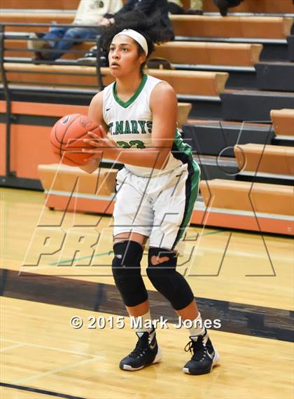 Thumbnail 2 in Riverdale Baptist vs. St. Mary's (Nike Tournament of Champions) photogallery.