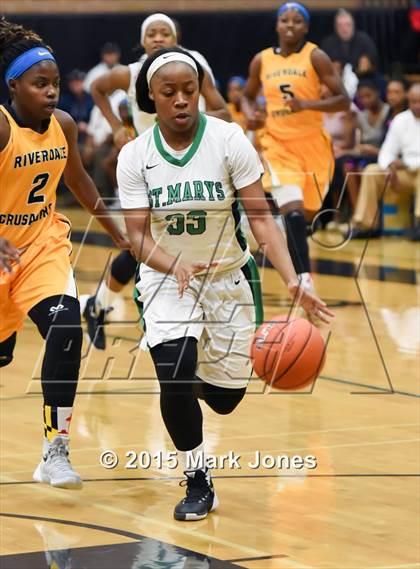 Thumbnail 3 in Riverdale Baptist vs. St. Mary's (Nike Tournament of Champions) photogallery.