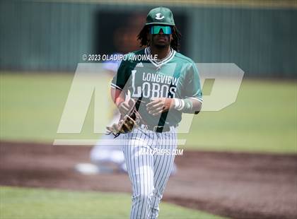 Thumbnail 2 in Corsicana vs. Longview (UIL Baseball 5A Region 2 Area) photogallery.