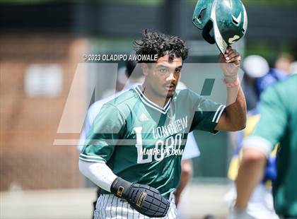 Thumbnail 2 in Corsicana vs. Longview (UIL Baseball 5A Region 2 Area) photogallery.