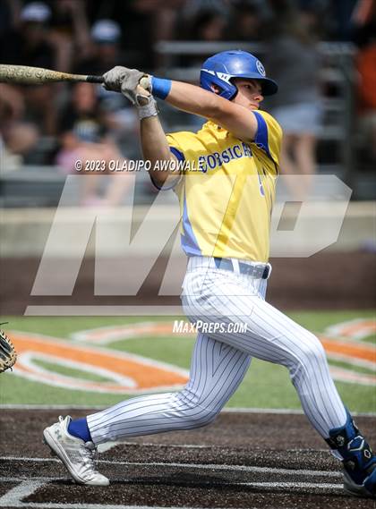 Thumbnail 3 in Corsicana vs. Longview (UIL Baseball 5A Region 2 Area) photogallery.
