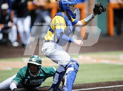 Thumbnail 3 in Corsicana vs. Longview (UIL Baseball 5A Region 2 Area) photogallery.