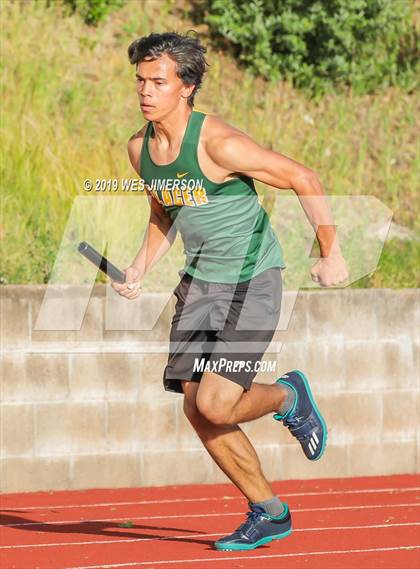 Thumbnail 1 in FVL Championships  (110 High Hurdles, 300 , 4x100 Relay, 4x400 Relay) photogallery.