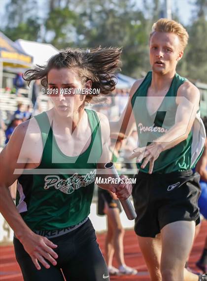 Thumbnail 2 in FVL Championships  (110 High Hurdles, 300 , 4x100 Relay, 4x400 Relay) photogallery.