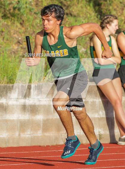 Thumbnail 3 in FVL Championships  (110 High Hurdles, 300 , 4x100 Relay, 4x400 Relay) photogallery.