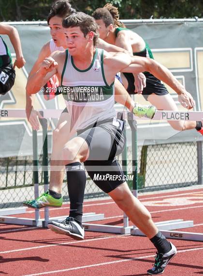 Thumbnail 2 in FVL Championships  (110 High Hurdles, 300 , 4x100 Relay, 4x400 Relay) photogallery.