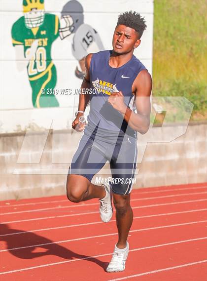 Thumbnail 3 in FVL Championships  (110 High Hurdles, 300 , 4x100 Relay, 4x400 Relay) photogallery.