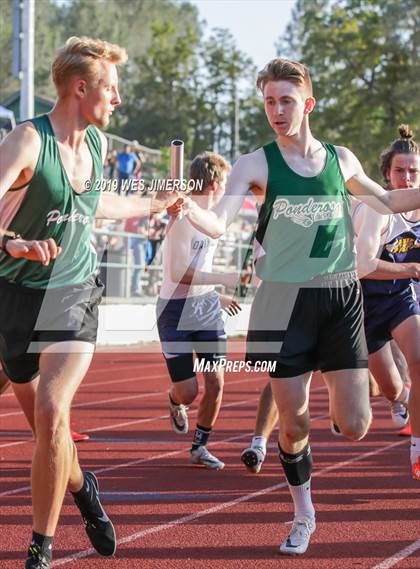 Thumbnail 2 in FVL Championships  (110 High Hurdles, 300 , 4x100 Relay, 4x400 Relay) photogallery.
