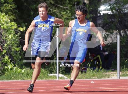 Thumbnail 2 in FVL Championships  (110 High Hurdles, 300 , 4x100 Relay, 4x400 Relay) photogallery.