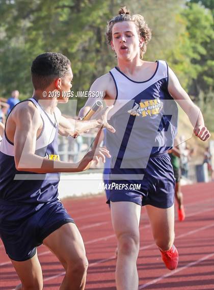 Thumbnail 2 in FVL Championships  (110 High Hurdles, 300 , 4x100 Relay, 4x400 Relay) photogallery.