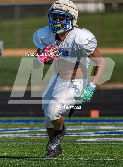 Thumbnail 1 in Indianapolis Bishop Chatard Blue/White Scrimmage photogallery.