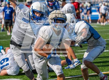 Thumbnail 1 in Indianapolis Bishop Chatard Blue/White Scrimmage photogallery.
