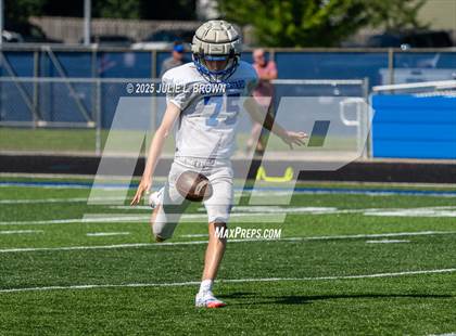 Thumbnail 3 in Indianapolis Bishop Chatard Blue/White Scrimmage photogallery.