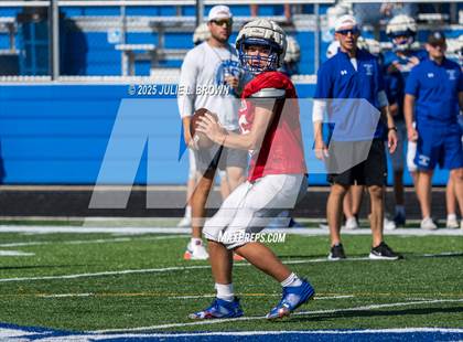 Thumbnail 2 in Indianapolis Bishop Chatard Blue/White Scrimmage photogallery.