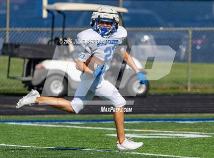 Thumbnail 2 in Indianapolis Bishop Chatard Blue/White Scrimmage photogallery.
