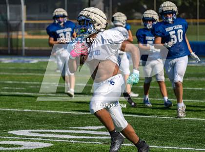 Thumbnail 3 in Indianapolis Bishop Chatard Blue/White Scrimmage photogallery.