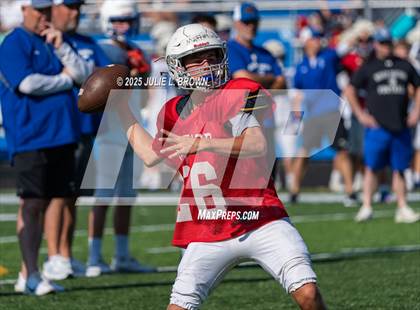 Thumbnail 1 in Indianapolis Bishop Chatard Blue/White Scrimmage photogallery.