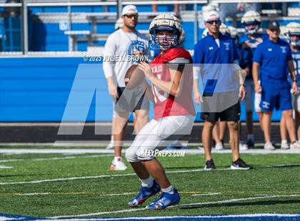 Thumbnail 1 in Indianapolis Bishop Chatard Blue/White Scrimmage photogallery.