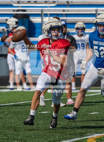 Thumbnail 2 in Indianapolis Bishop Chatard Blue/White Scrimmage photogallery.