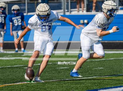 Thumbnail 2 in Indianapolis Bishop Chatard Blue/White Scrimmage photogallery.