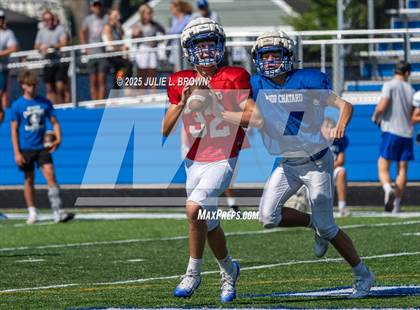 Thumbnail 1 in Indianapolis Bishop Chatard Blue/White Scrimmage photogallery.