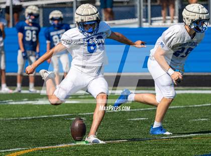 Thumbnail 1 in Indianapolis Bishop Chatard Blue/White Scrimmage photogallery.