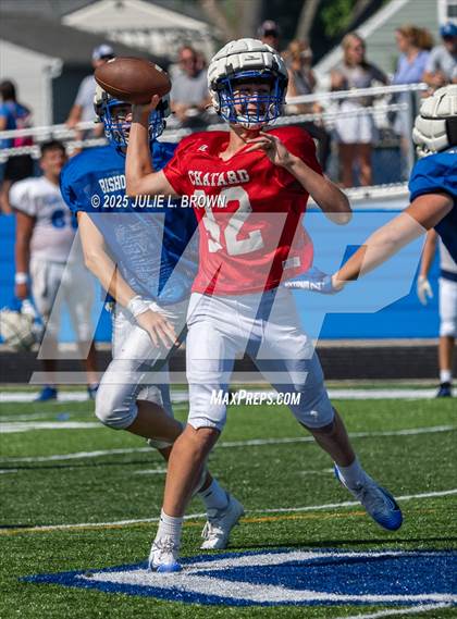 Thumbnail 3 in Indianapolis Bishop Chatard Blue/White Scrimmage photogallery.