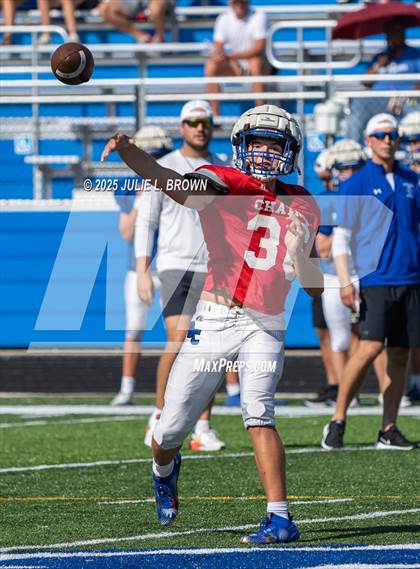 Thumbnail 1 in Indianapolis Bishop Chatard Blue/White Scrimmage photogallery.