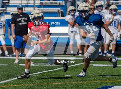 Thumbnail 1 in Indianapolis Bishop Chatard Blue/White Scrimmage photogallery.