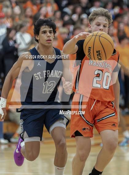 Thumbnail 2 in St. Francis Episcopal vs. Washington (Kevin Brown Memorial Tournament of champions) photogallery.